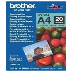 Brother Innobella Premium Plus BP71GA4 - Brillant - A4 260 g/m² - 20 feuille(s) papier photo