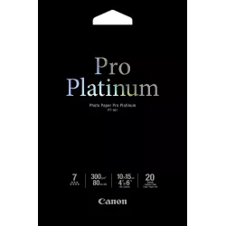 Canon PT-101 - Pro Platinum Photo 10x15cm, 20 sheets