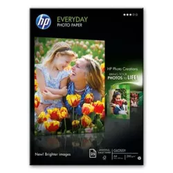 HP Papier photo brillant Everyday - 25 feuilles, A4