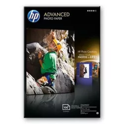 HP Papier photo Advanced brillant sans bordure (100 feuilles