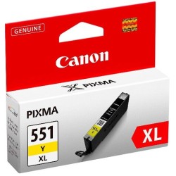 Canon CLI-551XL Y w/sec