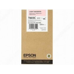 Epson Encre Pigment Magenta Clair (220ml) d'origine - C13T603C00