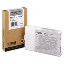 Epson Encre Pigment Gris Clair (110ml) d'origine - C13T605900