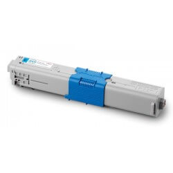 OKI cartouche de toner d'origine cyan haute capacité 5000 pages pour OKI MC562,MC561,C510,511,530,531  - 44469724