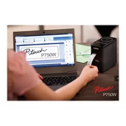 Brother P-Touch PT-P750W  Imprimante d'étiquettes monochrome transfert thermique 