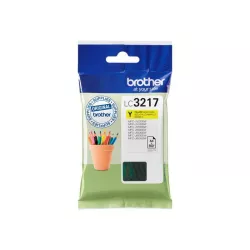 Brother LC3217Y Cartouche d'encre Jaune 550p pour J5730/J6530/J6930 d'origine - 550 Pages