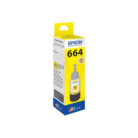 Flacon d'encre jaune série 664 Epson Ecotank (70 ml)