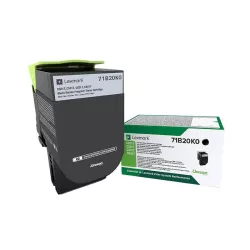 Lexmark X317 cartouche de toner d'origine noir 3000 page pour CS/CX317/417/517