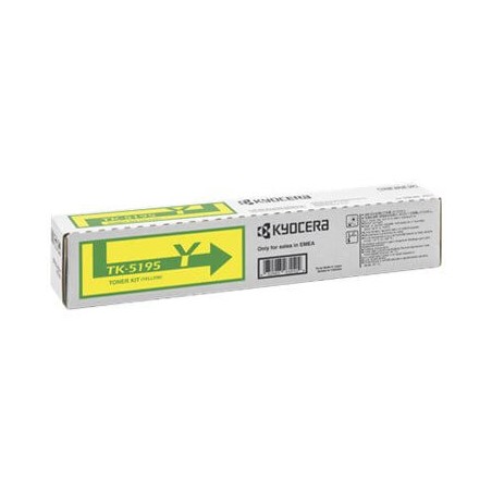 Kyocera TK 5195Y - cartouche de toner d'origine jaune 7000 pages Kyocera - 1