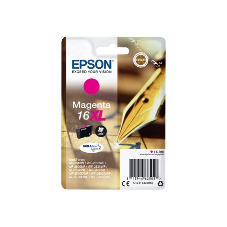 Epson 16XL - cartouche d'encre magenta 500 pages d'origine Epson - 1