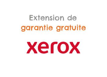 Extension de garantie gratuite de Xerox