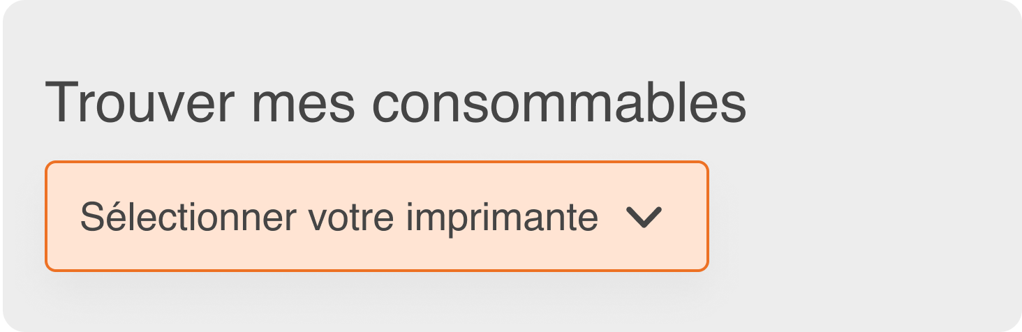 Illustration imprimantes et cartouches